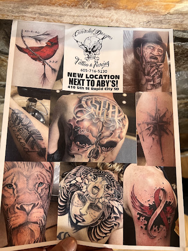 Work by Convicted Designs Tattoo & Piercing