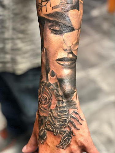 Work by Anchors End Tattoo