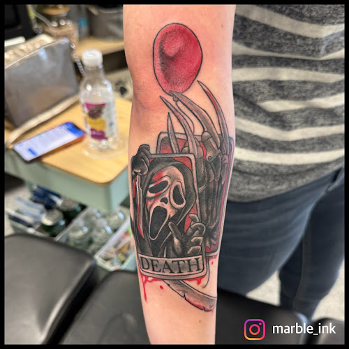 Work by Fire Flower Tattoo Studio