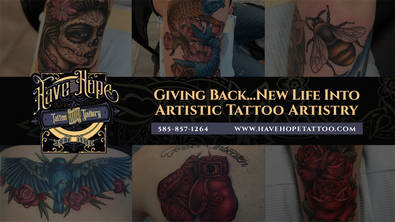 Work by Have Hope Tattoo & Gallery