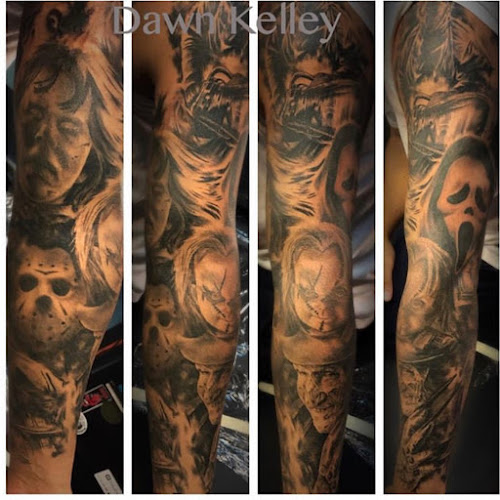 Work by Vigilante Tattoo