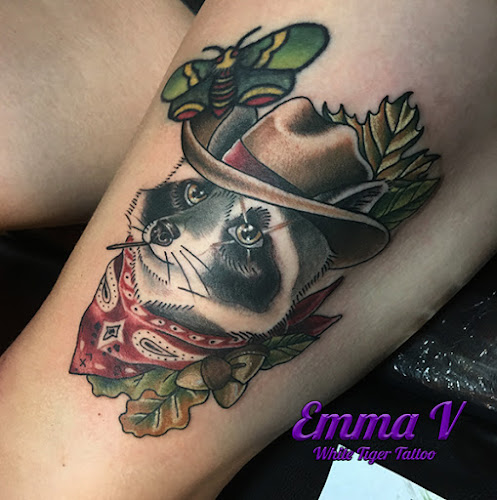 Work by White Tiger Tattoo