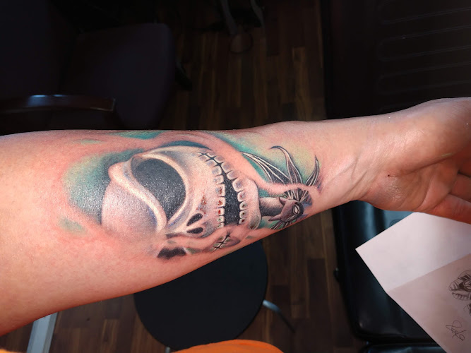 Work by O'Tool Design Custom Tattoo