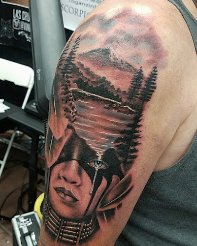 Work by Scorpion Tattoos
