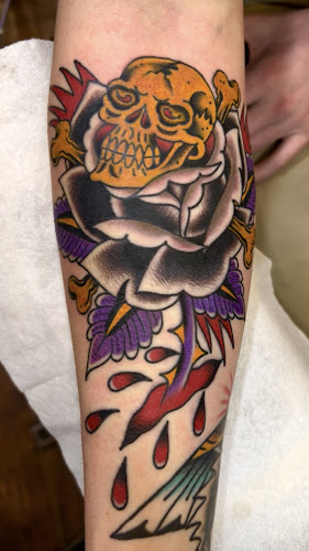 Work by Black Gold Tattoo