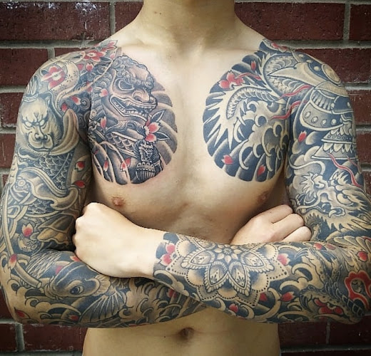 Work by Forever Tattoo