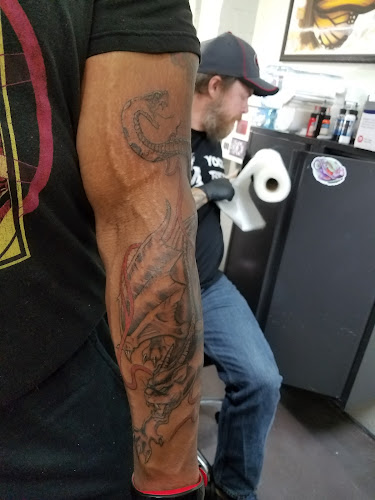 Work by Old Republic Tattoo Company