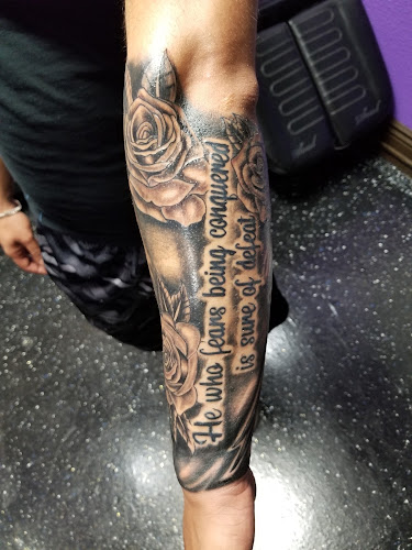 Work by Old Sac Tattoo