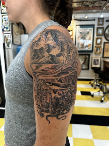 Work by Royal Peacock Tattoo Parlor