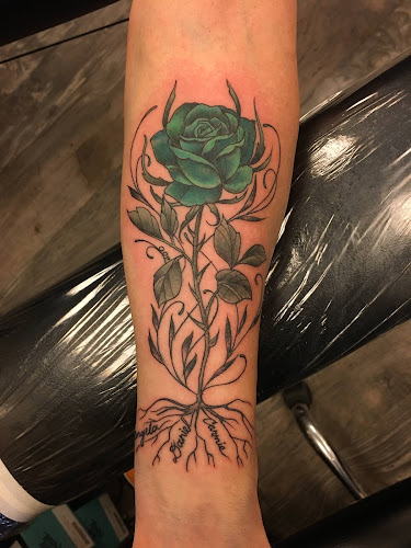 Work by Handsome Devil Tattoo Company