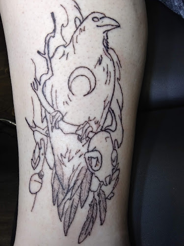 Work by Mad Hatter's body art studio