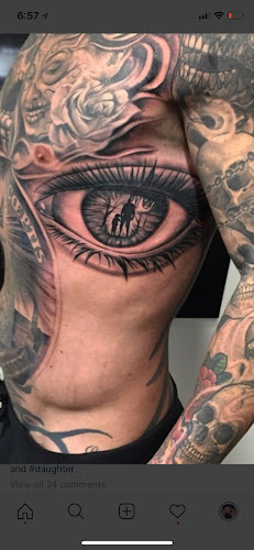 Work by Merk Ink Tattoo Studio