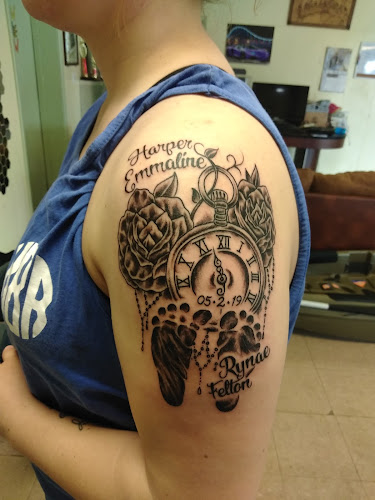 Work by Righteous Works Tattoos & Piercings