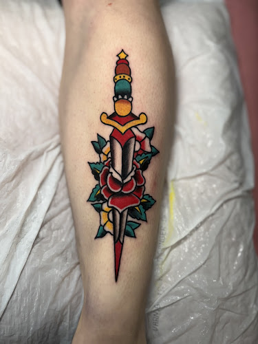 Work by Lonely Hearts Club Tattoo