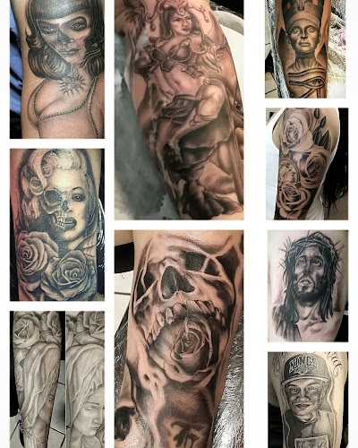 Work by Central City Tattoo