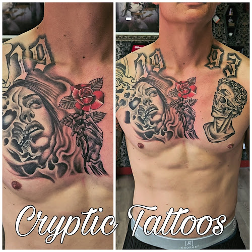 Work by Cryptic Tattoos