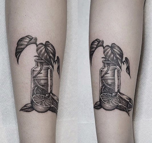 Work by Electric City Tattoo and Piercing