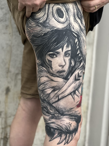 Work by Dying Wish Tattoo