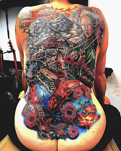 Work by Fenix Tattoo and Piercing