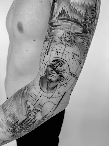 Work by Fine Tattoo Studio