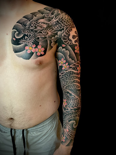 Work by Lucky Dragon Tattoo Parlor