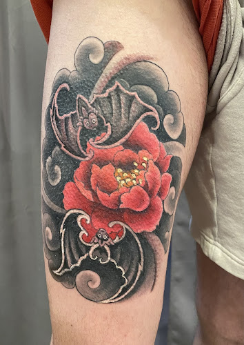 Work by Madame Lazonga Tattoo