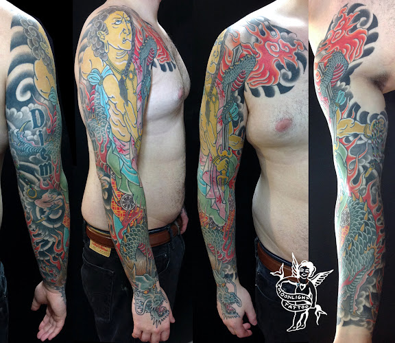 Work by Moonlight Tattoo