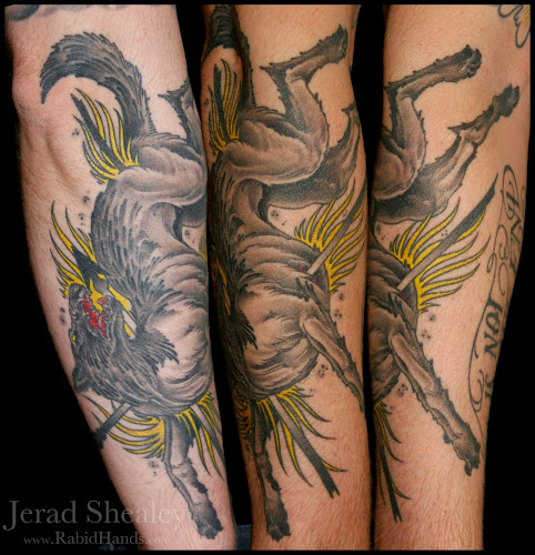 Work by Rabid Hands Tattoo Studio