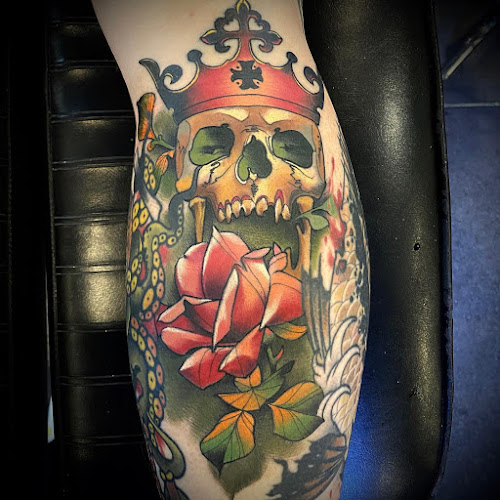 Work by Supergenius Tattoo