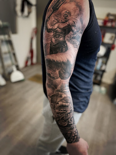Work by Top Shelf Tattoo LLC