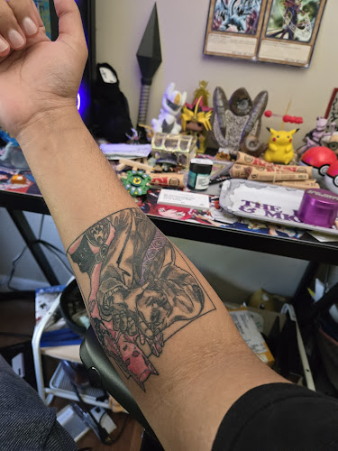 Work by Midnight Sun Tattoo