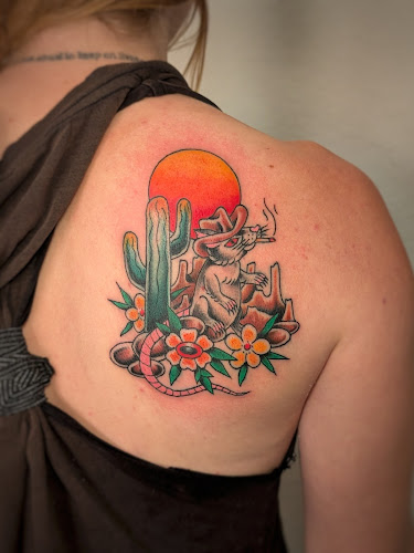 Work by Sacred Rebel Tattoo
