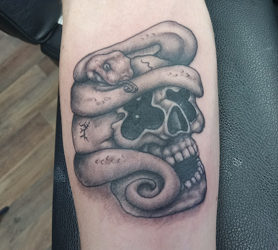 Work by New Addiction Tattoo Studio Seneca Sc