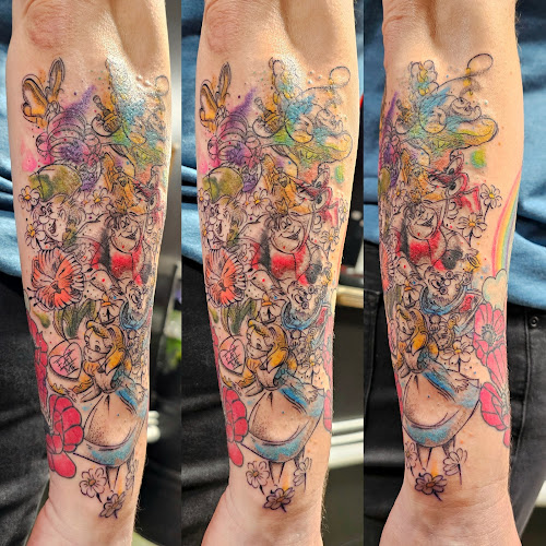 Work by Popsey's Electric Tattooing Co.