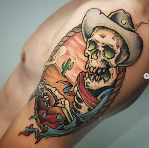 Work by Pearl Street Tattoo Club