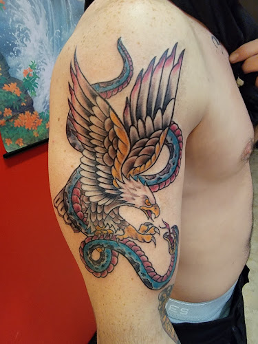 Work by Lucky Dice Tattoo Shop Spartanburg