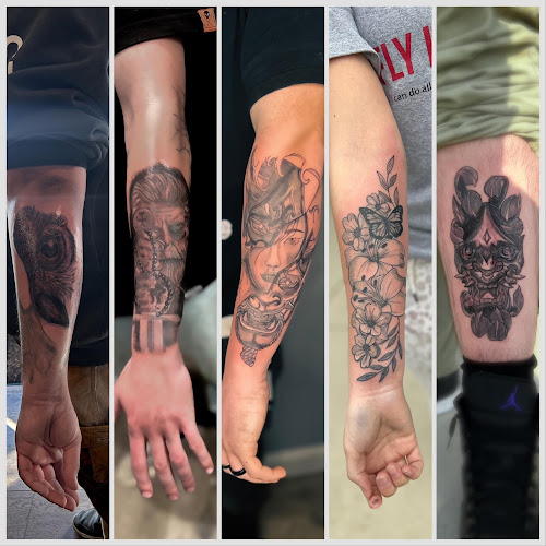 Work by Black lotus tattoo co.