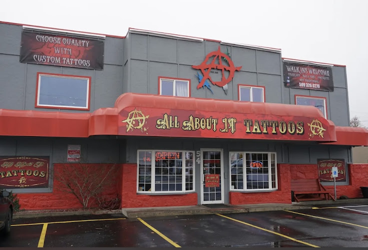 Work by All About It Tattoo & Piercings