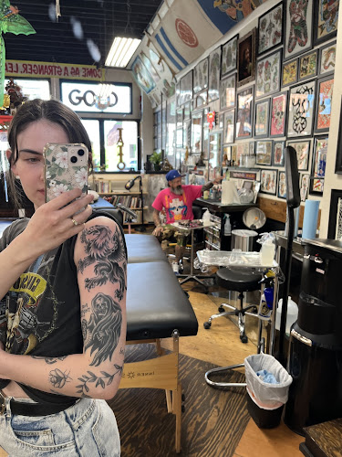 Work by Iron and Gold Tattoo