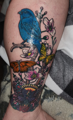 Work by Black Moon Tattoos