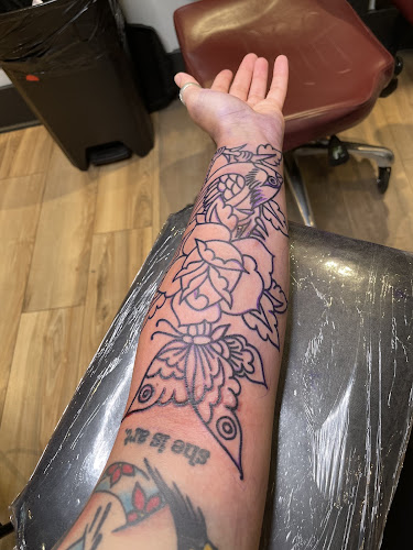 Work by Good Heart Tattoos