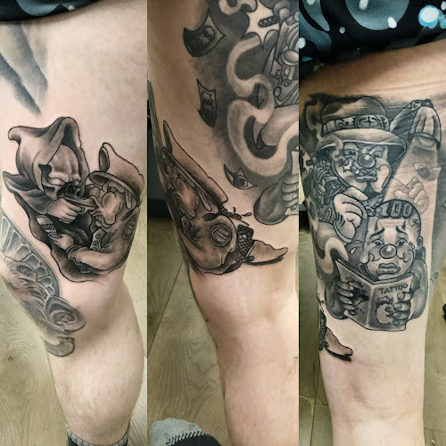 Work by Red Tip Tattoos