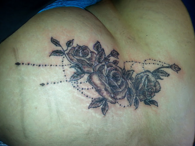 Work by Tatkat tattooing springwater ny