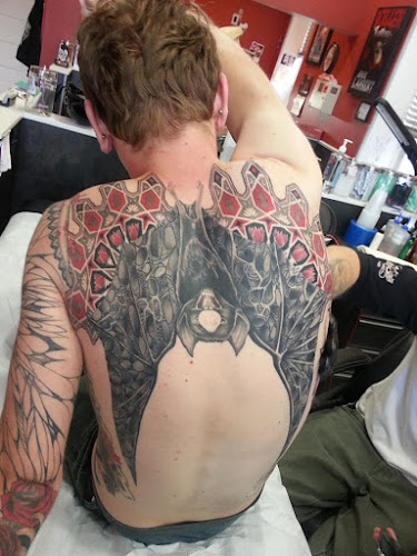 Work by Cousin Paul's Tattoo Co.