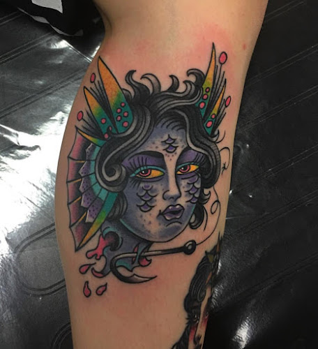 Work by Electric Mayhem Tattoo