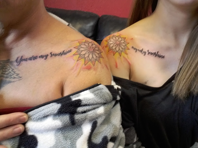 Work by Skin Deep Tattoo & Piercing