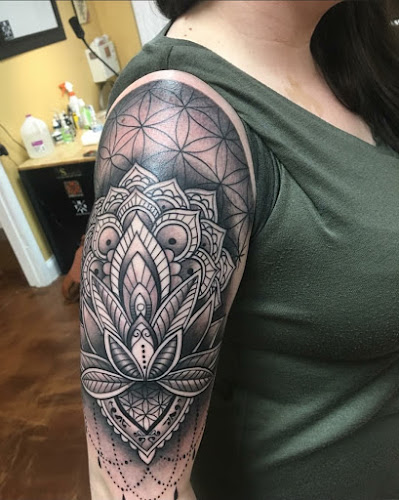 Work by Black Rose Tattoo Collective
