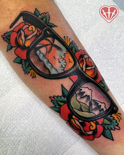 Work by Triple Dagger Tattoo