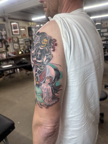 Work by Black Metal Tattoo