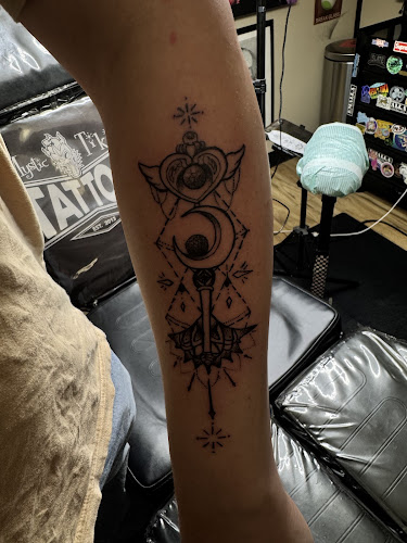 Work by Mystic Tiki Tattoo Studio & Gallery